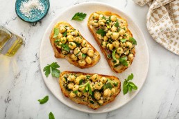 garbanzo y cebolla